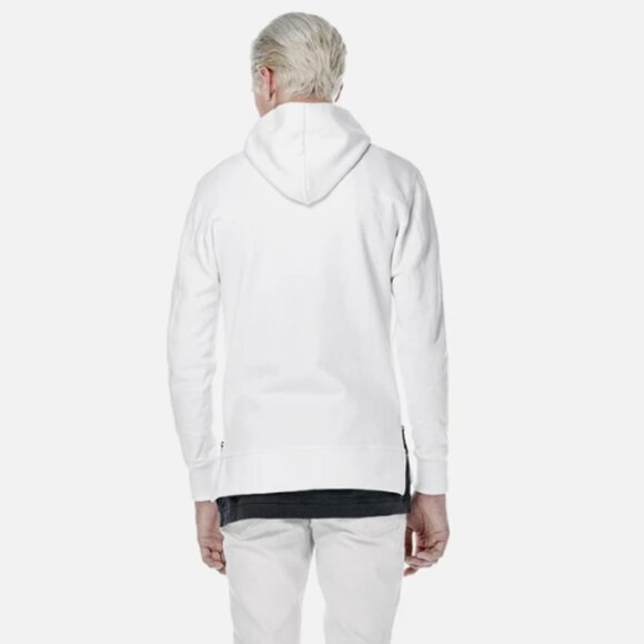 John Elliott Villain Hoodie (White) - Picture 2 of 2
